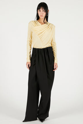 Drape Cross-Over Top - 2025 WINTER