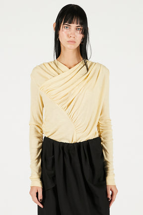 Drape Cross-Over Top - 2025 WINTER