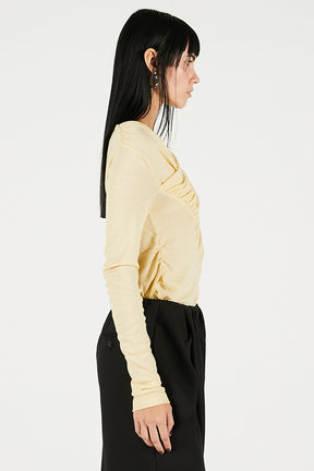 Drape Cross-Over Top - 2025 WINTER