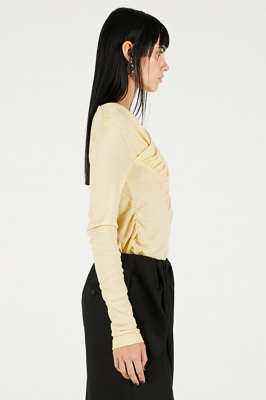Drape Cross-Over Top - 2025 WINTER
