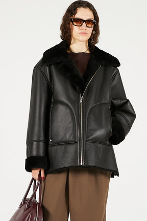Reversible Mouton Coat - 2025 WINTER