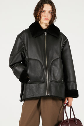 Reversible Mouton Coat - 2025 WINTER