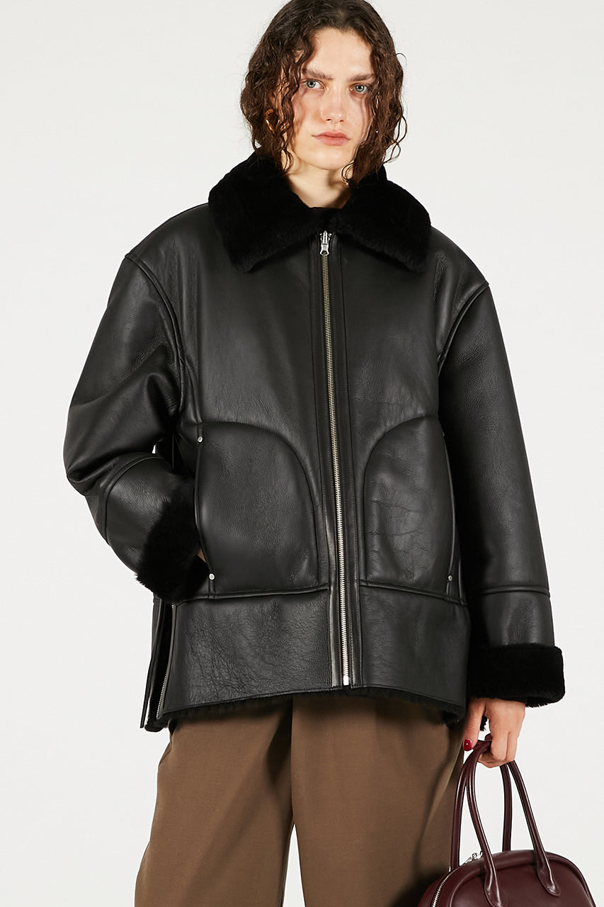 Reversible Mouton Coat - 2025 WINTER