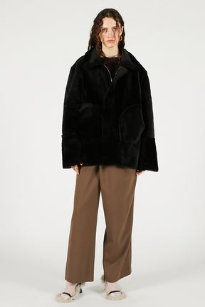 Reversible Mouton Coat - 2025 WINTER