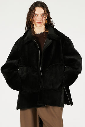 Reversible Mouton Coat - 2025 WINTER