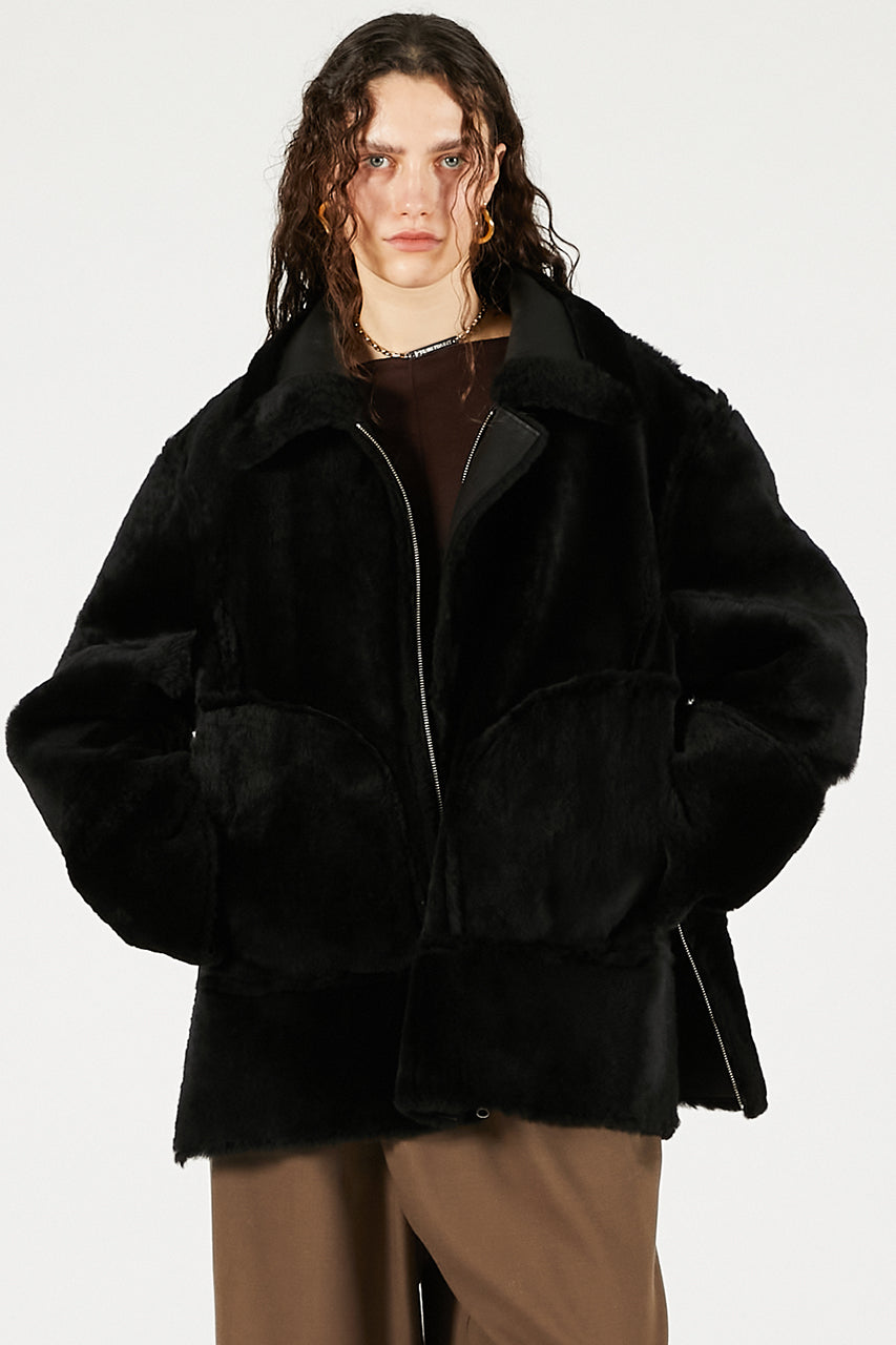 Reversible Mouton Coat - 2025 WINTER