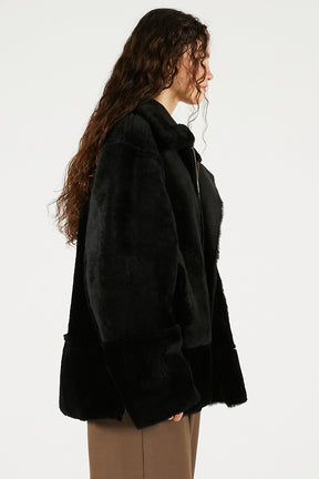 Reversible Mouton Coat - 2025 WINTER