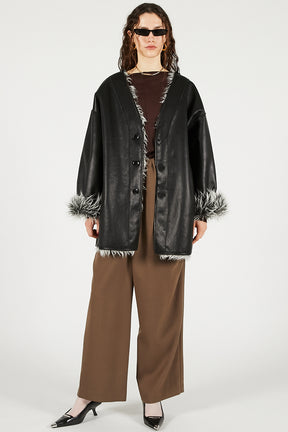 Reversible Fur Coat - 2025 AUTUMN
