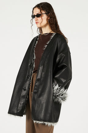 Reversible Fur Coat - 2025 AUTUMN