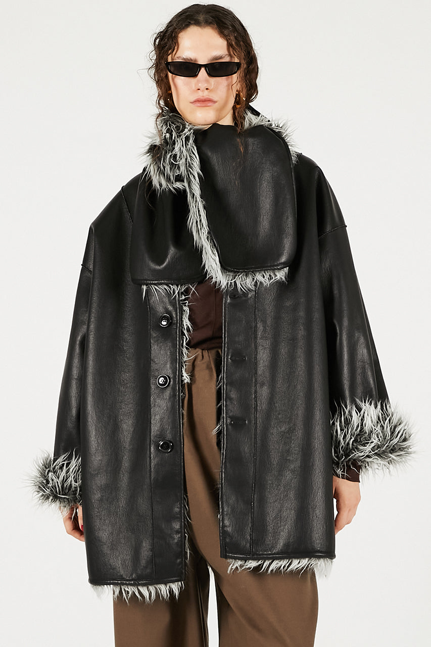 Reversible Fur Coat - 2025 AUTUMN