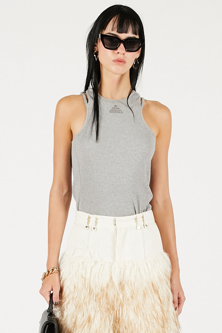 Front Logo Rib Tank Top - PRE ORDER