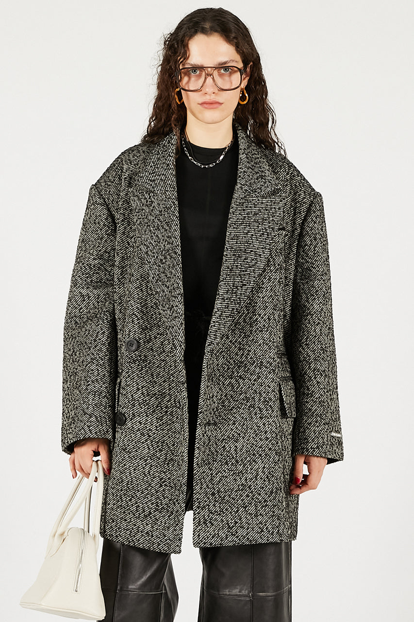 Wool Double Mid-Length Coat - 2025 WINTER