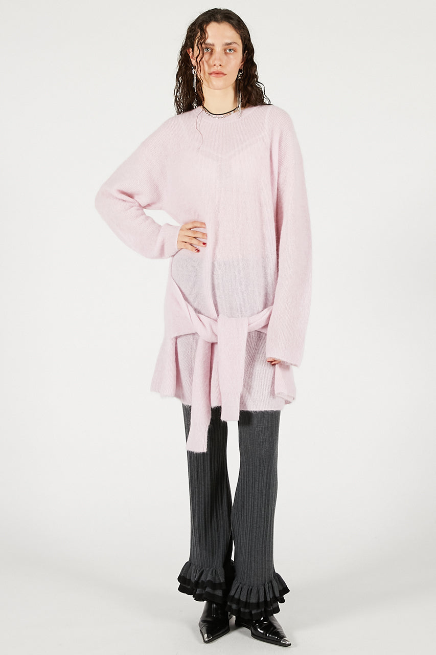Knot Front Knit Tunic - 2025 WINTER