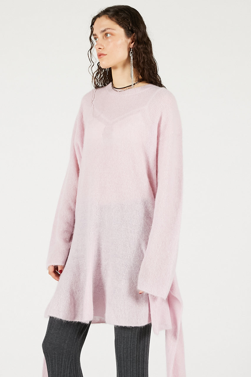 Knot Front Knit Tunic - 2025 WINTER