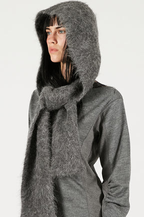 Alpaca Blend 2-Way Hoodie - 2025 WINTER