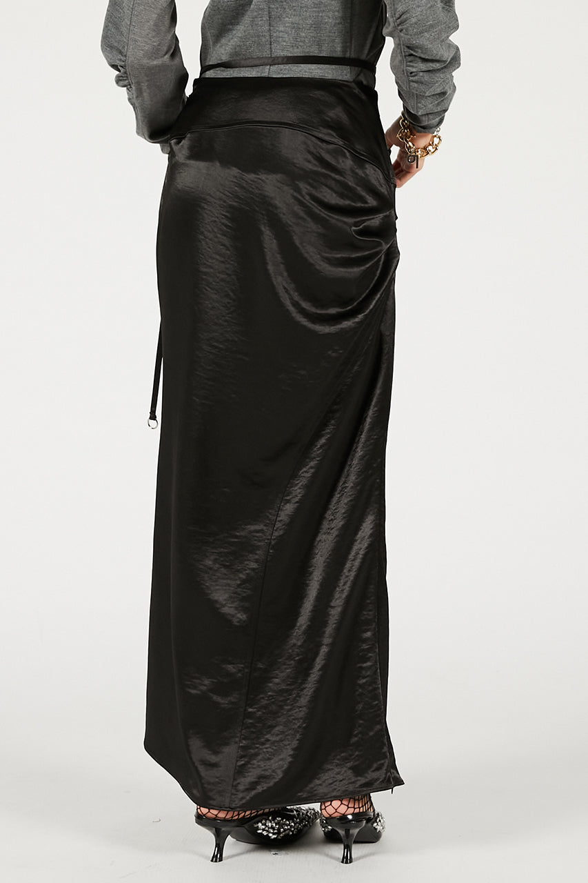 Satin Long Skirt - 2025 WINTER