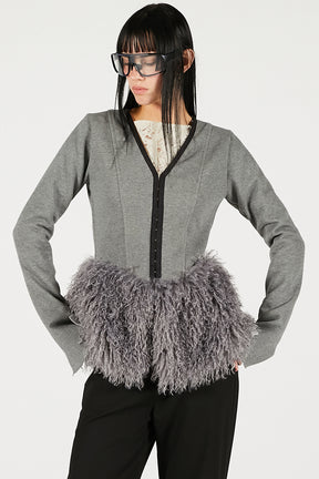 Far Hem Hook Eye Top - 2025 WINTER