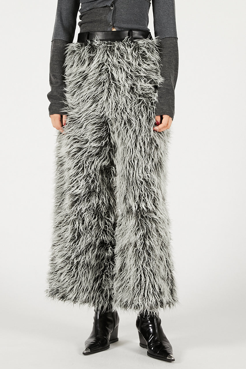 Synthetic Fur Pants - 2025 WINTER