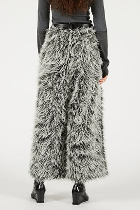Synthetic Fur Pants - 2025 WINTER