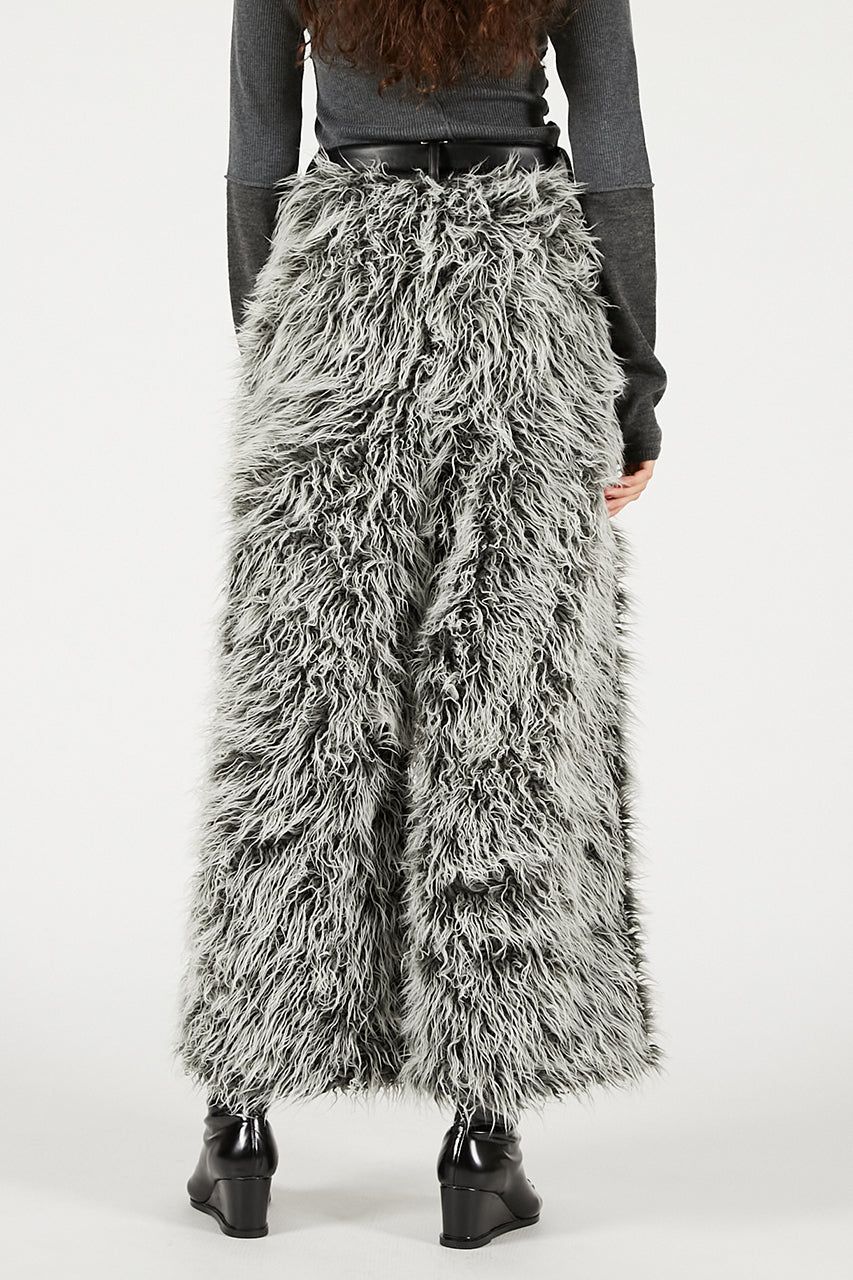 Synthetic Fur Pants - 2025 WINTER