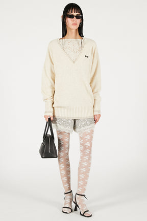Wool Slouchy Sleeve Top - 2025 WINTER