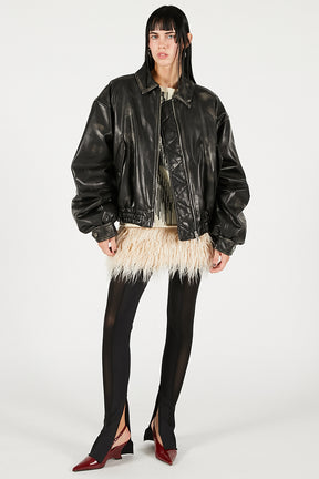 Long Faux Mini Skirt - PRE ORDER