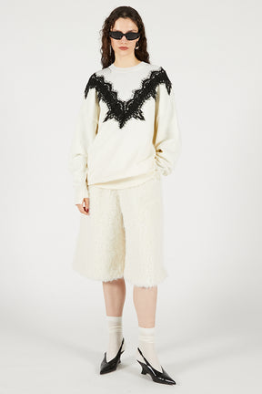 Lace-Line Over-Knit - 2025 WINTER