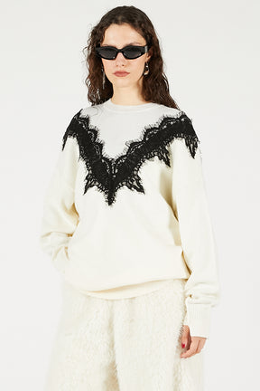 Lace-Line Over-Knit - 2025 WINTER