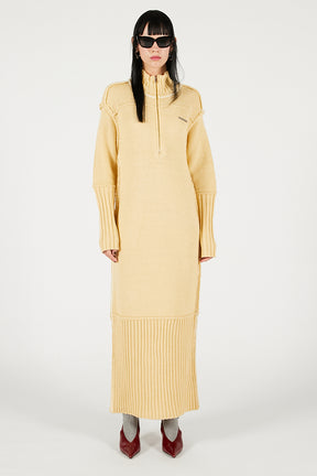 Front Zip Knit One-Piece - 2025 WINTER