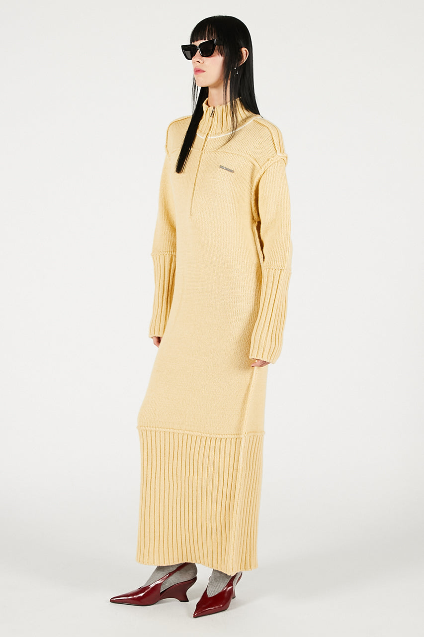 Front Zip Knit One-Piece - 2025 WINTER