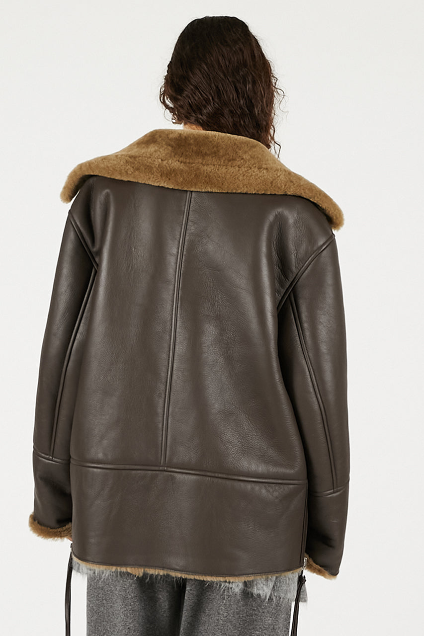 Reversible Mouton Coat - 2025 WINTER