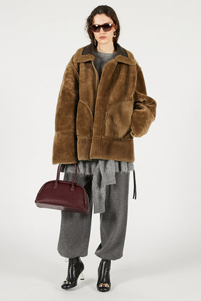 Reversible Mouton Coat - 2025 WINTER