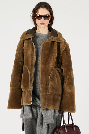 Reversible Mouton Coat - 2025 WINTER