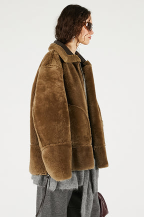 Reversible Mouton Coat - 2025 WINTER