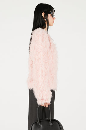 Shaggy Knit Pullover - 2025 WINTER