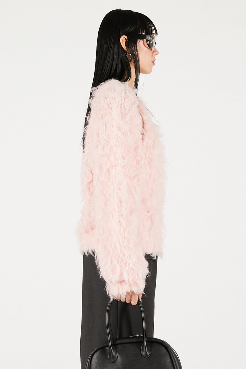 Shaggy Knit Pullover - 2025 WINTER