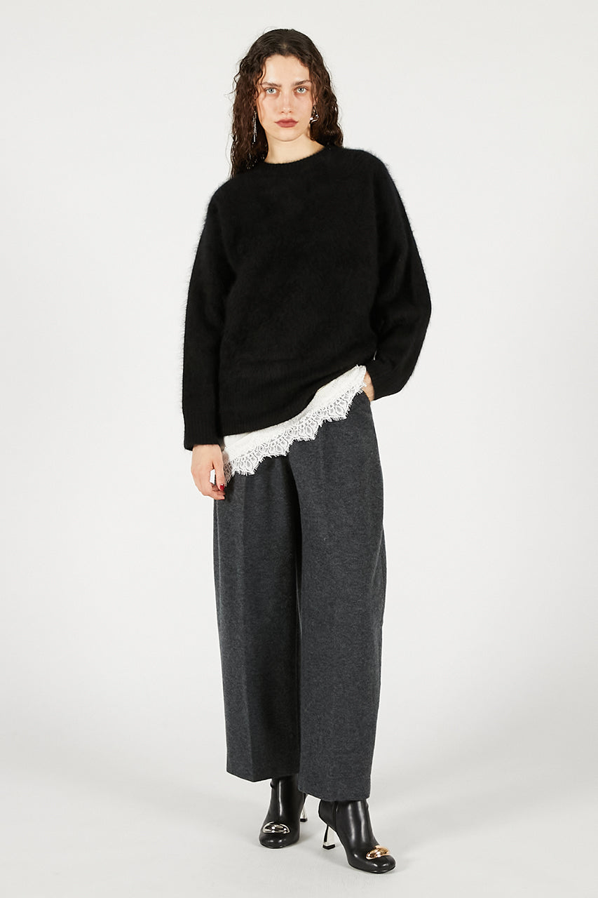 Wool Ring Curve Pants - 2025 WINTER