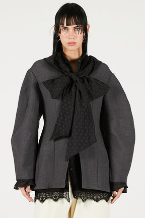 Cocoon Sleeve Zip Top - PRE ORDER