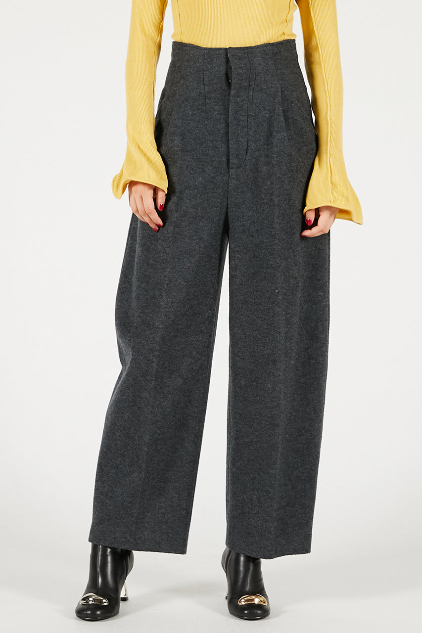 Wool Ring Curve Pants - 2025 WINTER