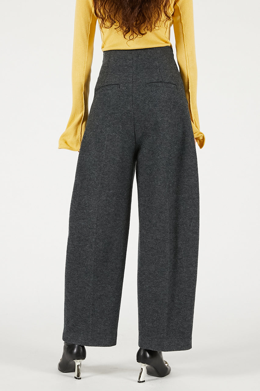 Wool Ring Curve Pants - 2025 WINTER