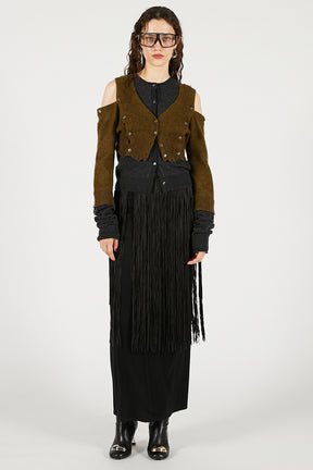Fringe Belt Skirt - PRE ORDER
