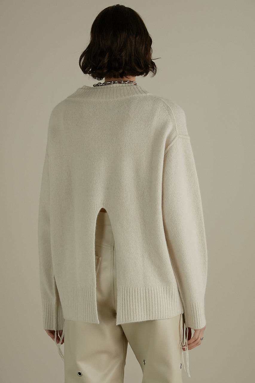 [Weboff Part number] FOX OVER KNIT TOP