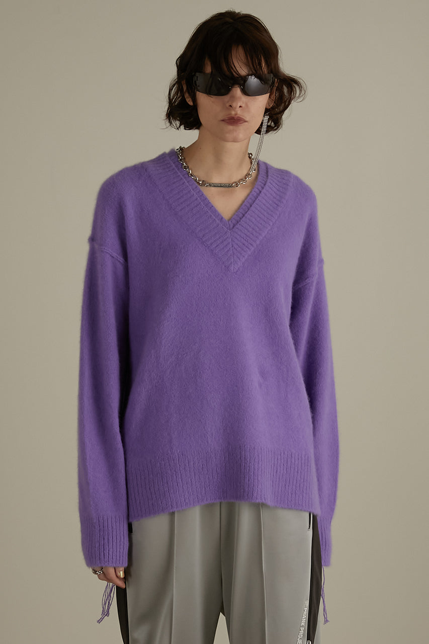 [Weboff Part number] FOX OVER KNIT TOP