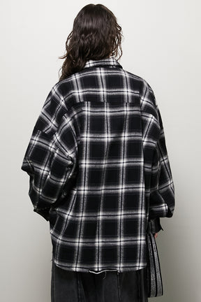 【24WINTER PRE ORDER】Checked Overshirt