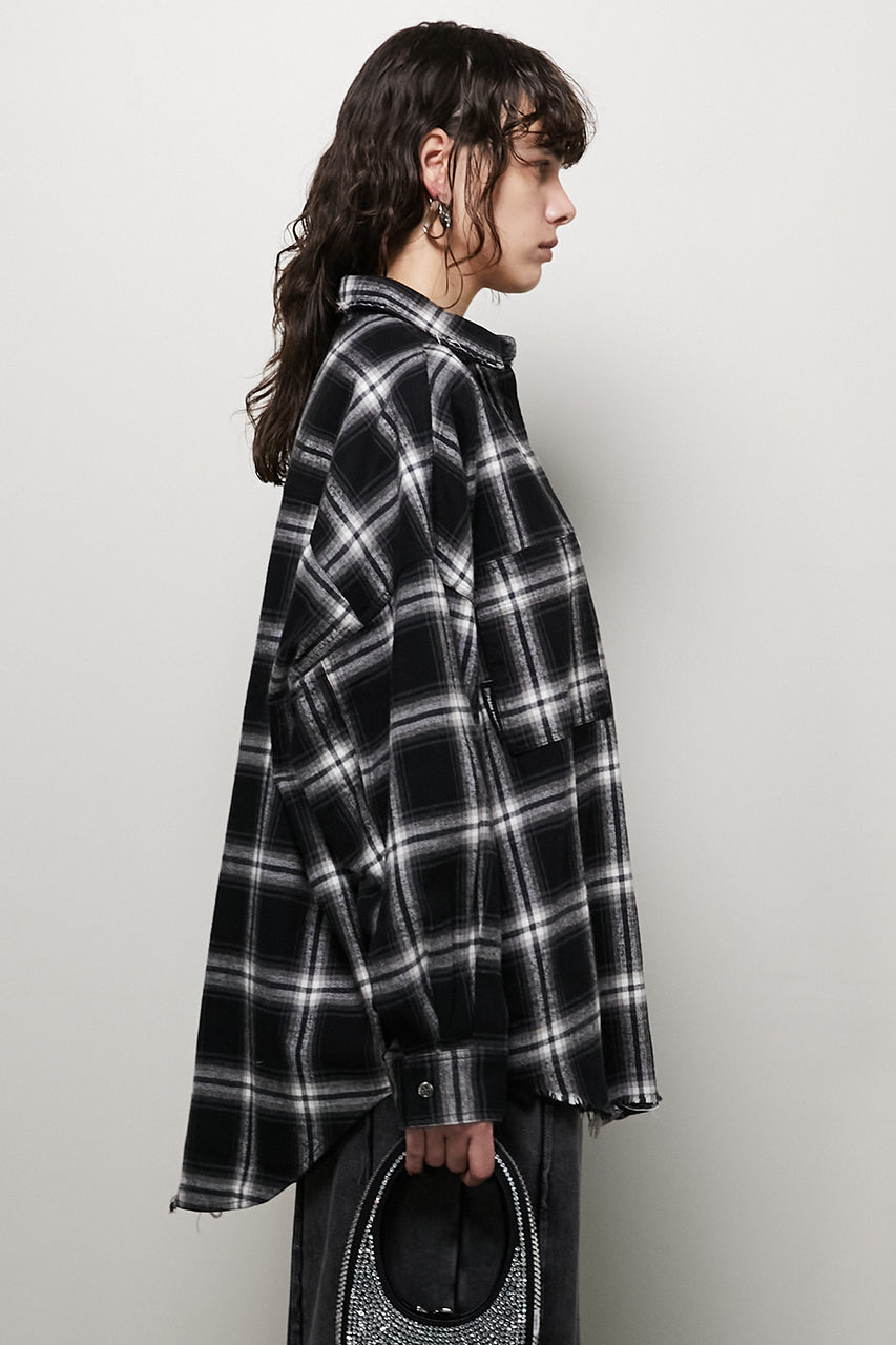 【24WINTER PRE ORDER】Checked Overshirt