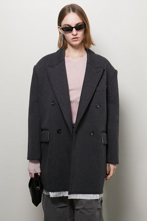 Double Knit Overcoat Jacket