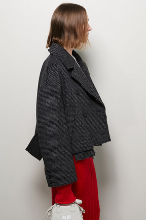 Cut-off Short Coat