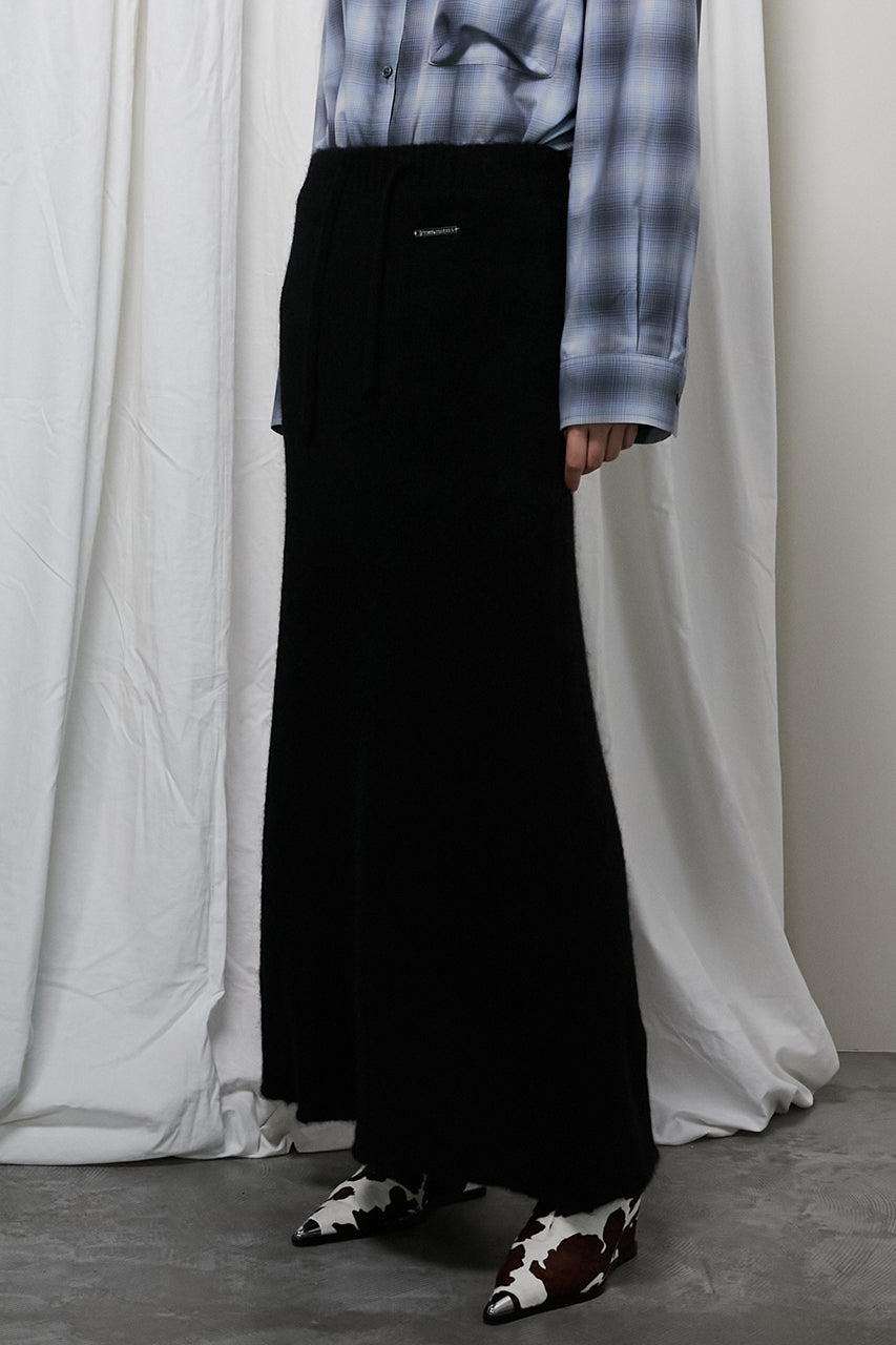 【24WINTER PRE ORDER】Alpaca Maxi Knit Skirt