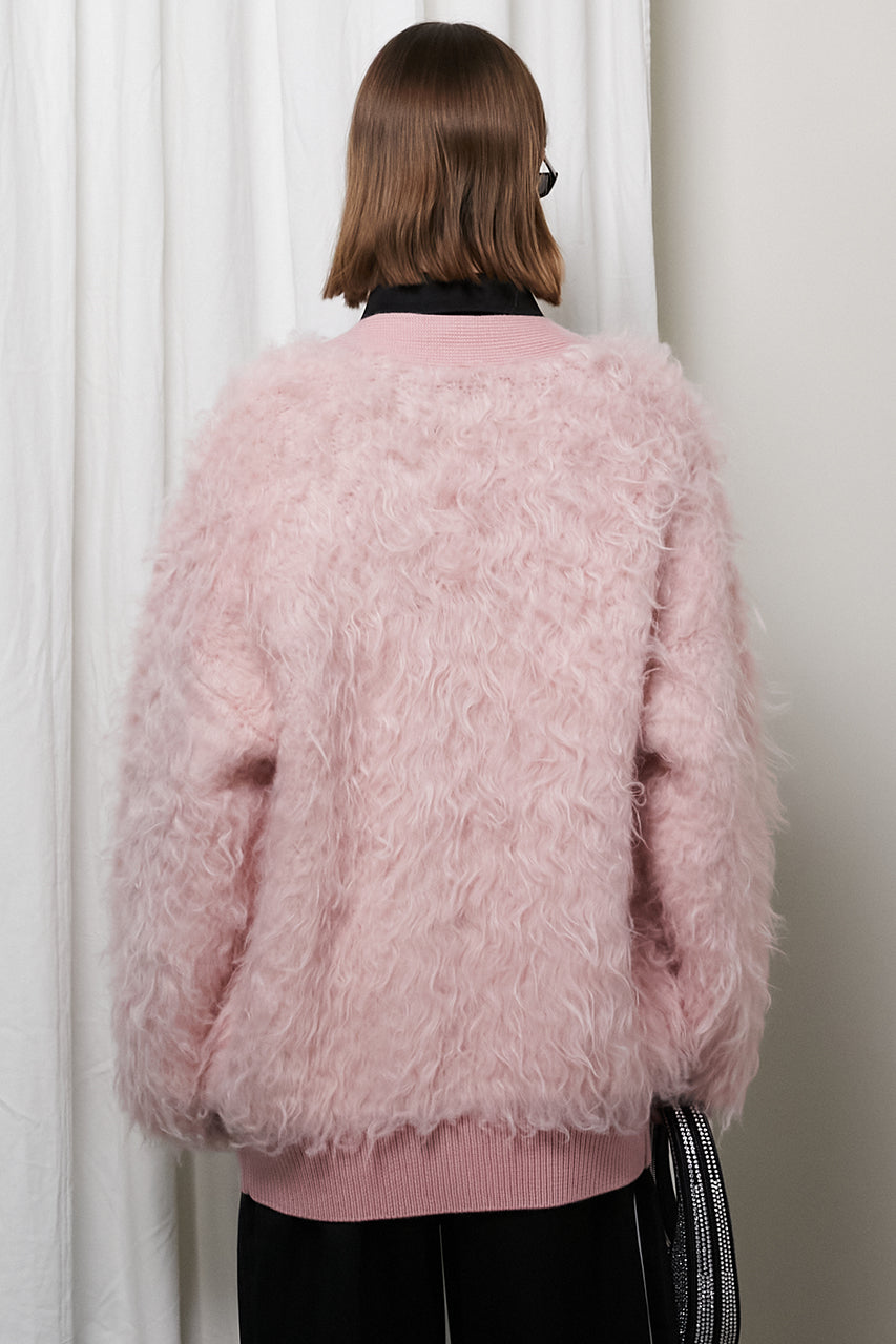 【24WINTER PRE ORDER】Long Shaggy Cardigan