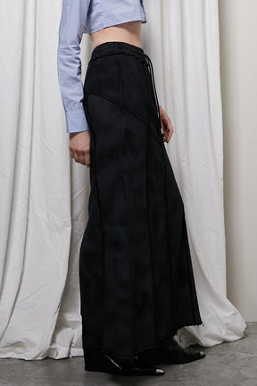 【24WINTER PRE ORDER】Outseam Sweatshirt Maxi Skirt